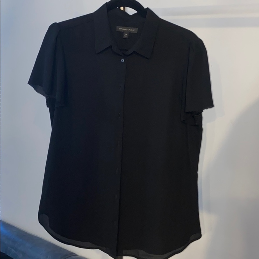 Banana Republic Short Sleeve Blouse